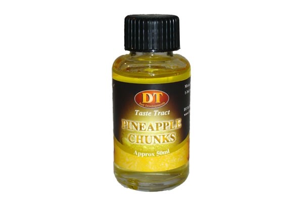 DT Baits Taste Tract Pineapple Chunks Flavour 50ml