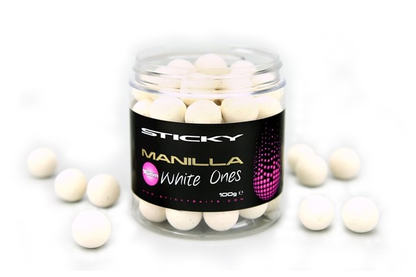 Sticky Baits Manilla White Ones Wafters