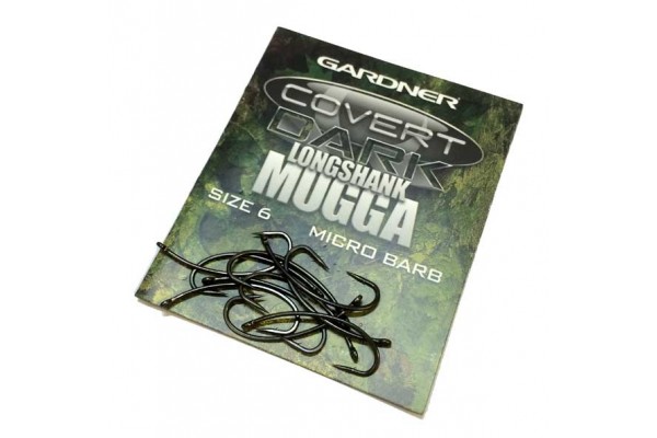 Gardner Dark Longshank Mugga Hooks Barbed