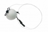 Catmaster Polyball Livebait Rig - White