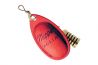 Mepps Aglia Platinum Red Size 4 Lure