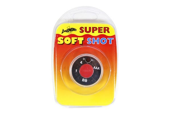 Dinsmore Soft Shot 4 Compartment Round Dispenser, AAA, BB, 1, 4