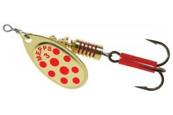 Mepps Comet Red Dot Gold Spinners