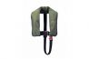 Waveline Olive Auto Life Jacket With Crutch Strap