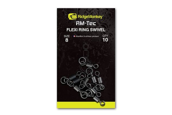 RidgeMonkey RM-Tec Flexi Ring Swivels