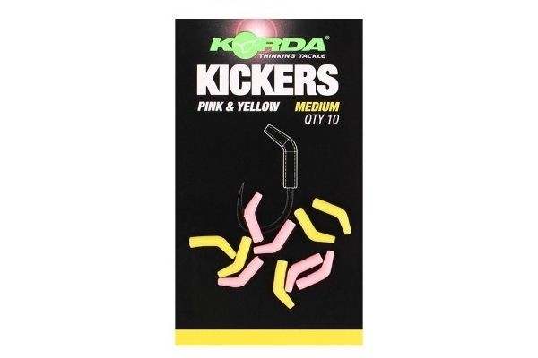 Korda Kickers Medium Yellow & Pink 