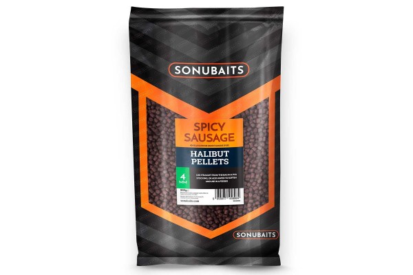 Sonu Baits Spicy Sausage Halibut Pellets