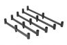 Century Carbon Stealth Slim Fixed 3 Rod Buzz Bars