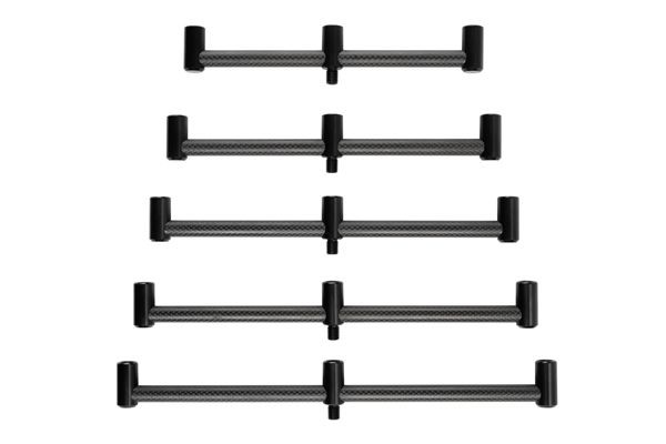 Century Carbon Stealth Slim Fixed 3 Rod Buzz Bars