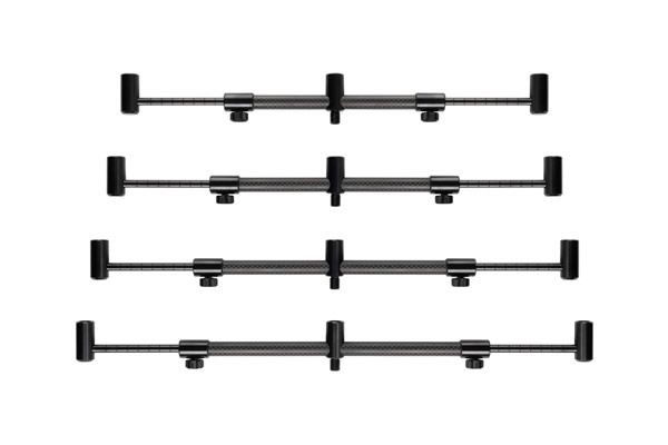 Century Carbon Stealth Slim Adjustable 3 Rod Buzz Bars