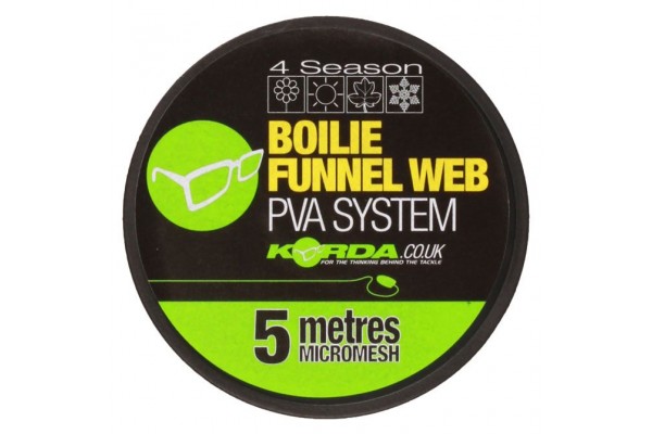Korda Boilie Funnel Web Micromesh Refill 5m
