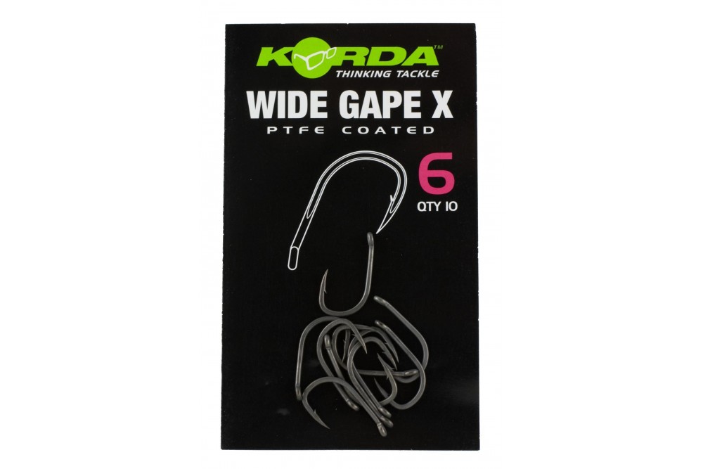 AGM Wide Gape Hook - Size 4/0 (5pcs & hitch-hiker coils)