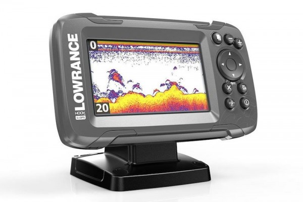 Lowrance Hook 2 4x GPS Bullet Skimmer Fishfinder
