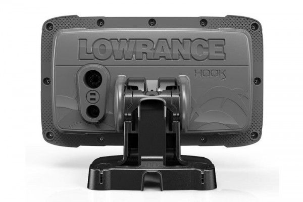 Lowrance SplitShot Skimmer Transducer, fits Lowrance HOOK2 Fish Finders,Gray