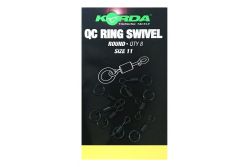Korda QC Ring Swivel Round Size 11