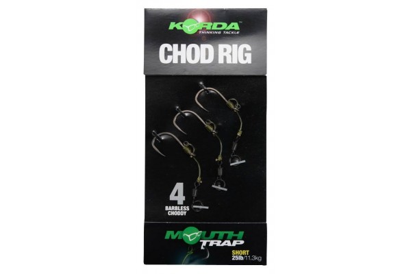 Korda Ready Tied Chod Rigs Short Barbless