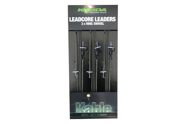 Korda Kable Leadcore Leaders Ring Swivel