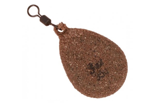 Korda Textured Flat Pear Swivel Leads