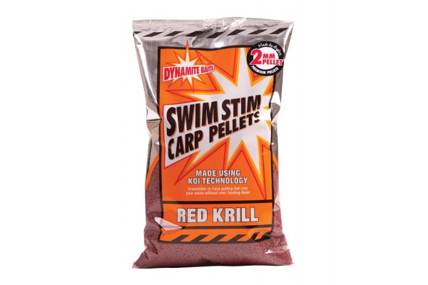 Dynamite Swim Stim Red Krill Pellet 2mm 900g