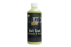 Dynamite Baits Big Fish River Bait Soak Cheese & Garlic 500ml