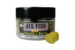 Dynamite Baits Big Fish River Durable Hookers Cheese & Garlic 12mm