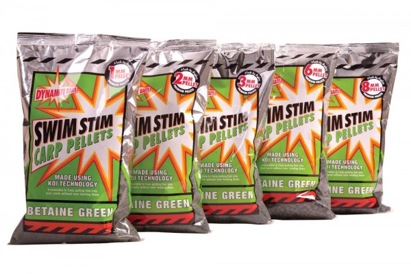 Dynamite Swim Stim Green Pellet 900g