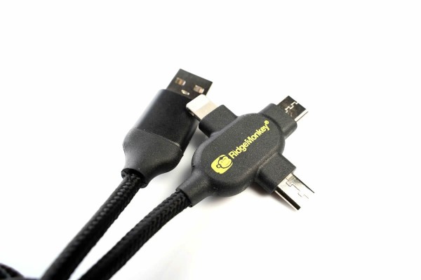 RidgeMonkey Vault USB-A to Multi Out Cable 2 Metre