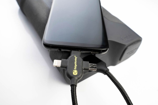 RidgeMonkey Vault USB-A to Multi Out Cable 2 Metre