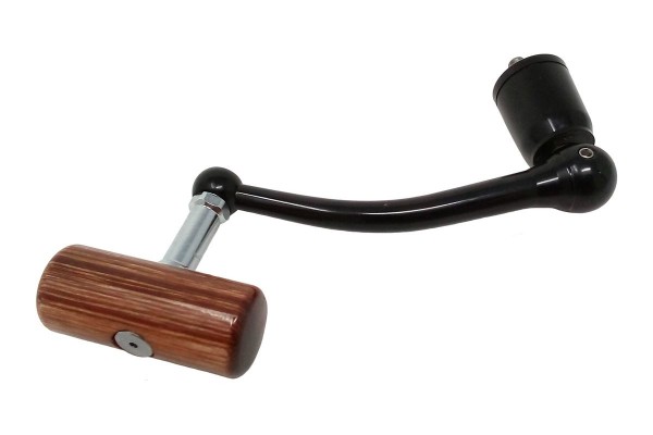 Daiwa - DCR1 Basia Custom Reel - Black Body Black Spool Wooden Handle
