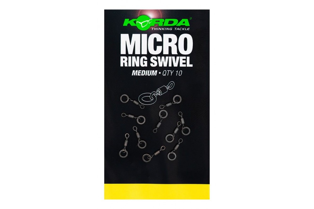 Korda Micro Rig Ring Swivel Medium 