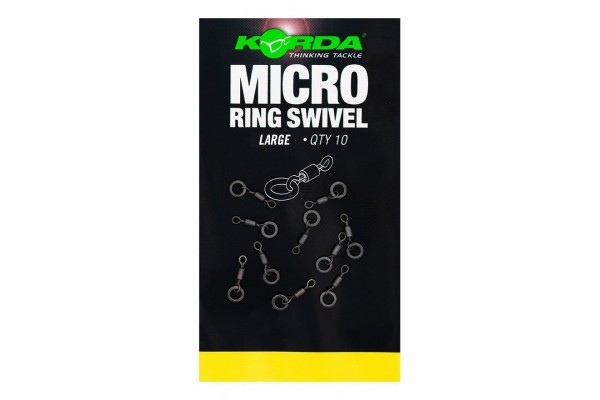 Korda Micro Rig Ring Swivels - Large