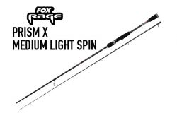 Fox Rage Prism X Medium Light Spin Rod 210cm 3-14g