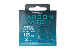 Drennan Carbon Match Hooks to Nylon