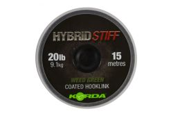 Korda NEW Hybrid Stiff Carp Fishing Coated Braid Hooklink 20lb 20m *Both Types*