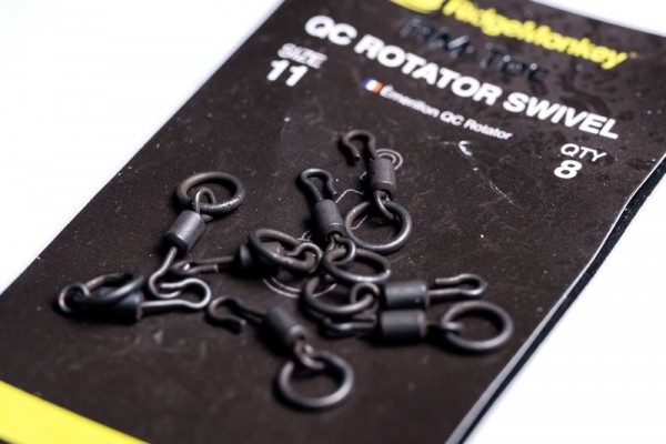 RidgeMonkey RM-Tec QC Rotator Swivels