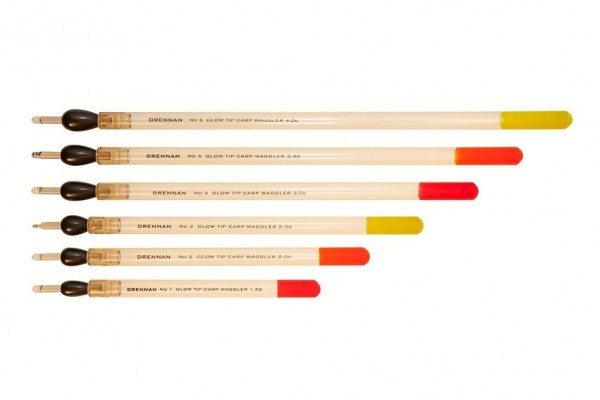 Drennan Loaded Glow Tip Carp Waggler Floats