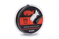 Spomb Braided Shockleader Black 50lb 50m