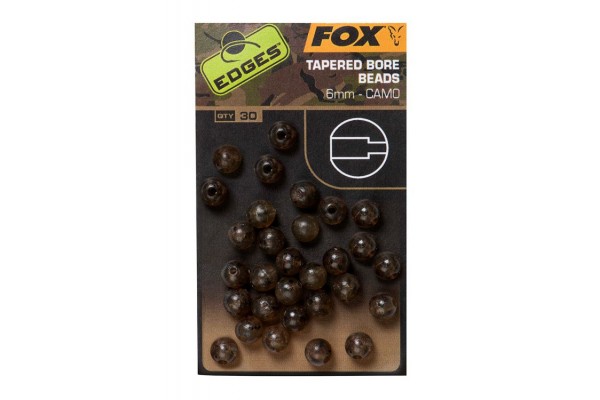 Fox Edges Camo Tapered Bore Beads
