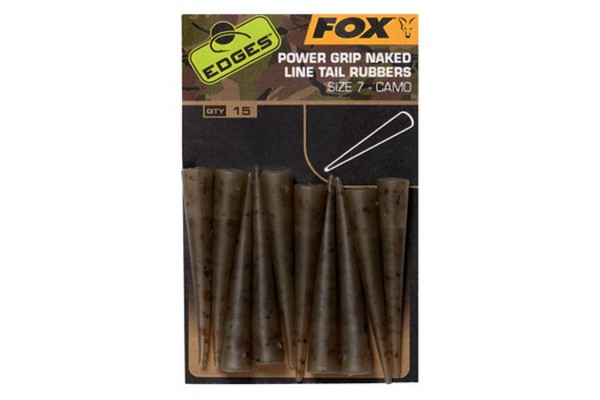 Fox Edges Camo Power Grip Naked Tail Rubber