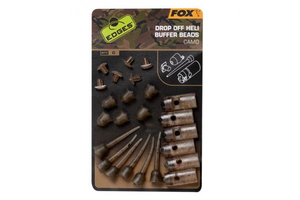 Fox Edges Camo Drop Off Heli Buffer Bead Kit