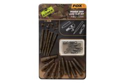 Fox Edges Camo Power Grip Lead Clip Kit Size 7