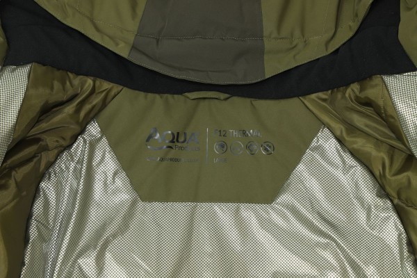 Carp Fishing Clothing Aqua Products F12 Thermal Jacket 