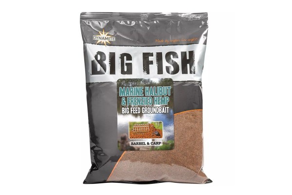 Dynamite Baits Big Fish Marine Halibut & Frenzied Hempseed Groundbait 1.8kg