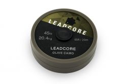Thinking Anglers Leadcore 45lb Olive Camo 20m