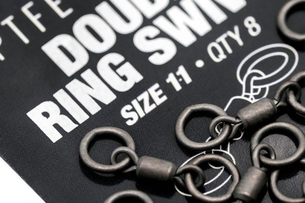 Korda PTFE Double Ring Swivels Size 11