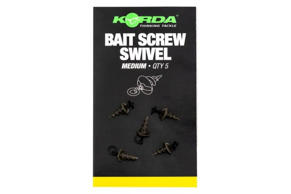 Korda Bait Screw Swivel Medium