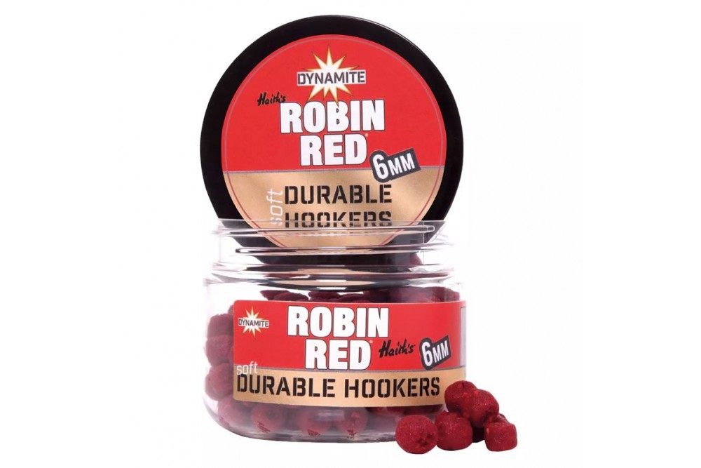 Dynamite Baits Durable Hookers Robin Red 6mm Robin Red
