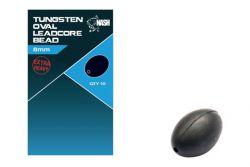 Nash Tungsten Oval Leadcore Beads 8mm
