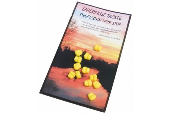 Enterprise Tackle Sweetcorn Hair Stop Mini Yellow