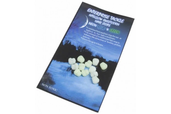 Enterprise Tackle Sweetcorn Hair Stop Mini Niteglow
